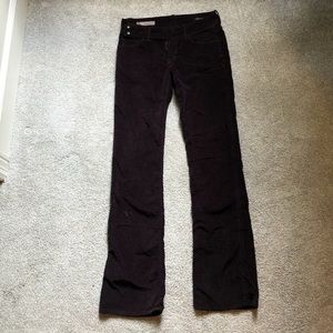 Citizens of Humanity Velvet Boot Cut Jeans